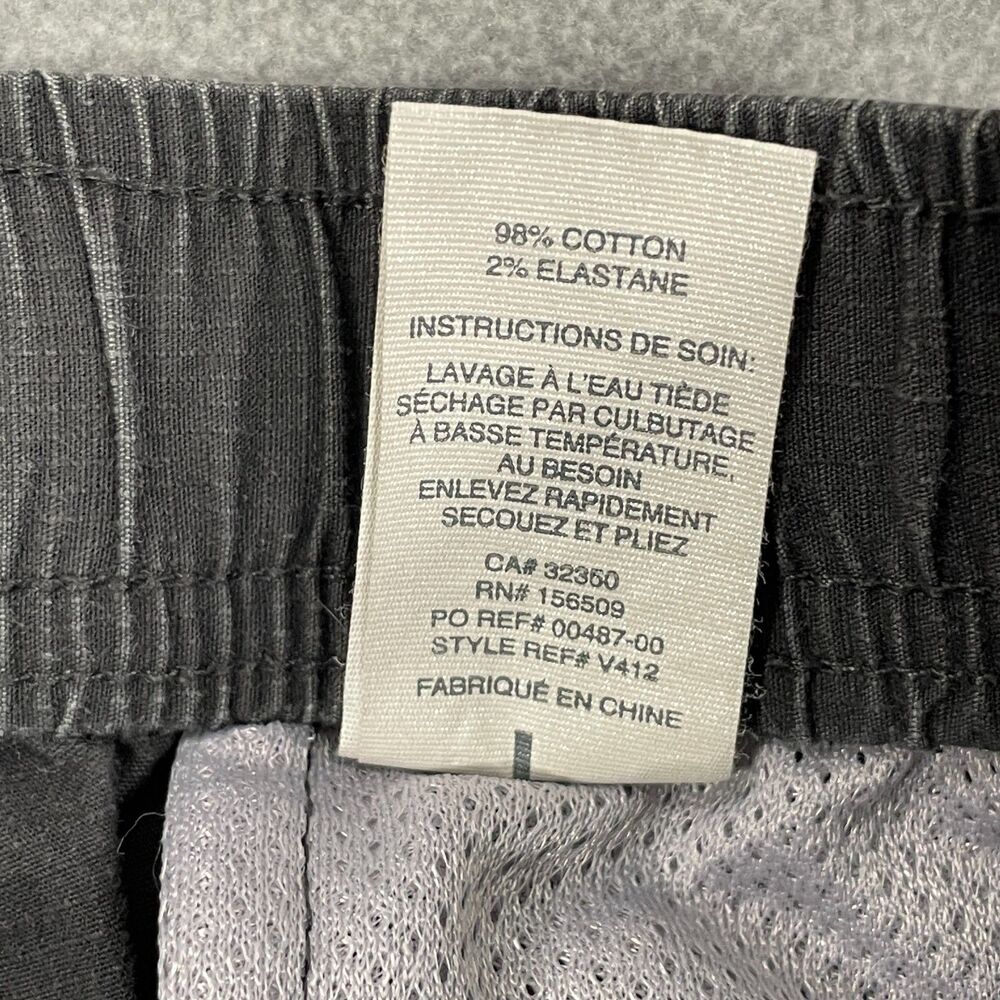 Vuori Ripstop Climber Pants Mens Size Large Gray Stretch Cotton Blend V412 - Picture 10 of 15